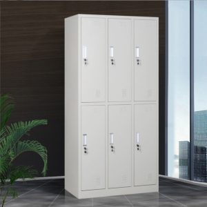 6-Locker Metallic Cabinet