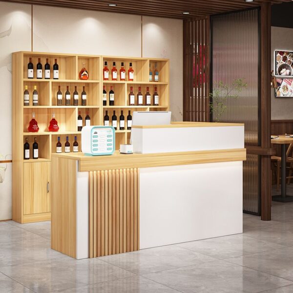 1.6m reception desk - Image 2
